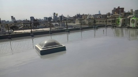 大阪市 屋上防水 一部完了