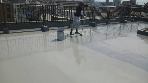 大阪市某会社ビル屋上　防水改修工事