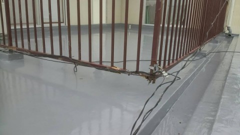 泉佐野市A様邸宅屋上、2階バルコニーウレタン防水工事 After