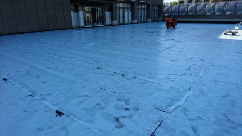 奈良県某施設改修工事広場