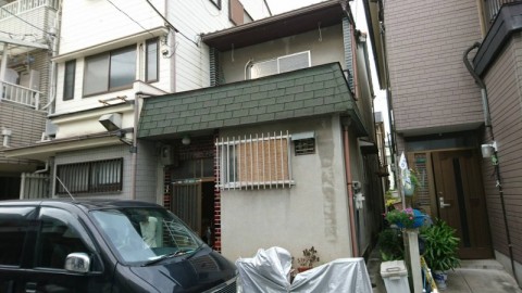 ~堺市 M様邸~防水、塗装、手摺、左官工事