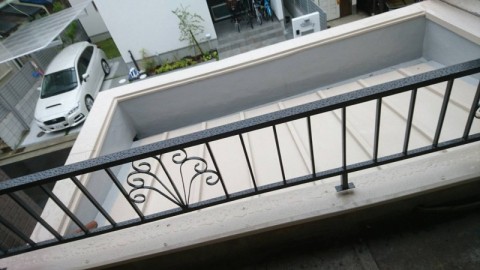 ~堺市 M様邸~防水、塗装、手摺、左官工事