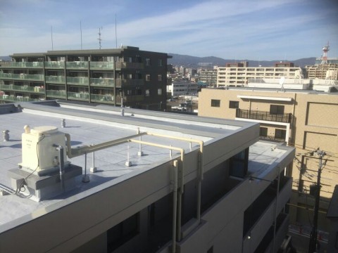 大阪市 北棟・南棟某マンション防水新築工事