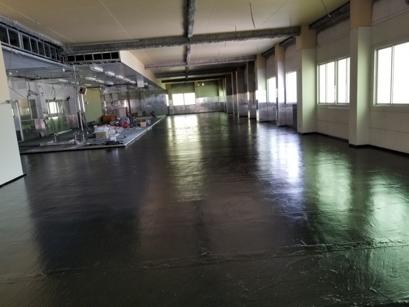 施工完了(味覚糖神戸工場 ケミアス防水)