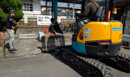 大阪府堺市 道路工事